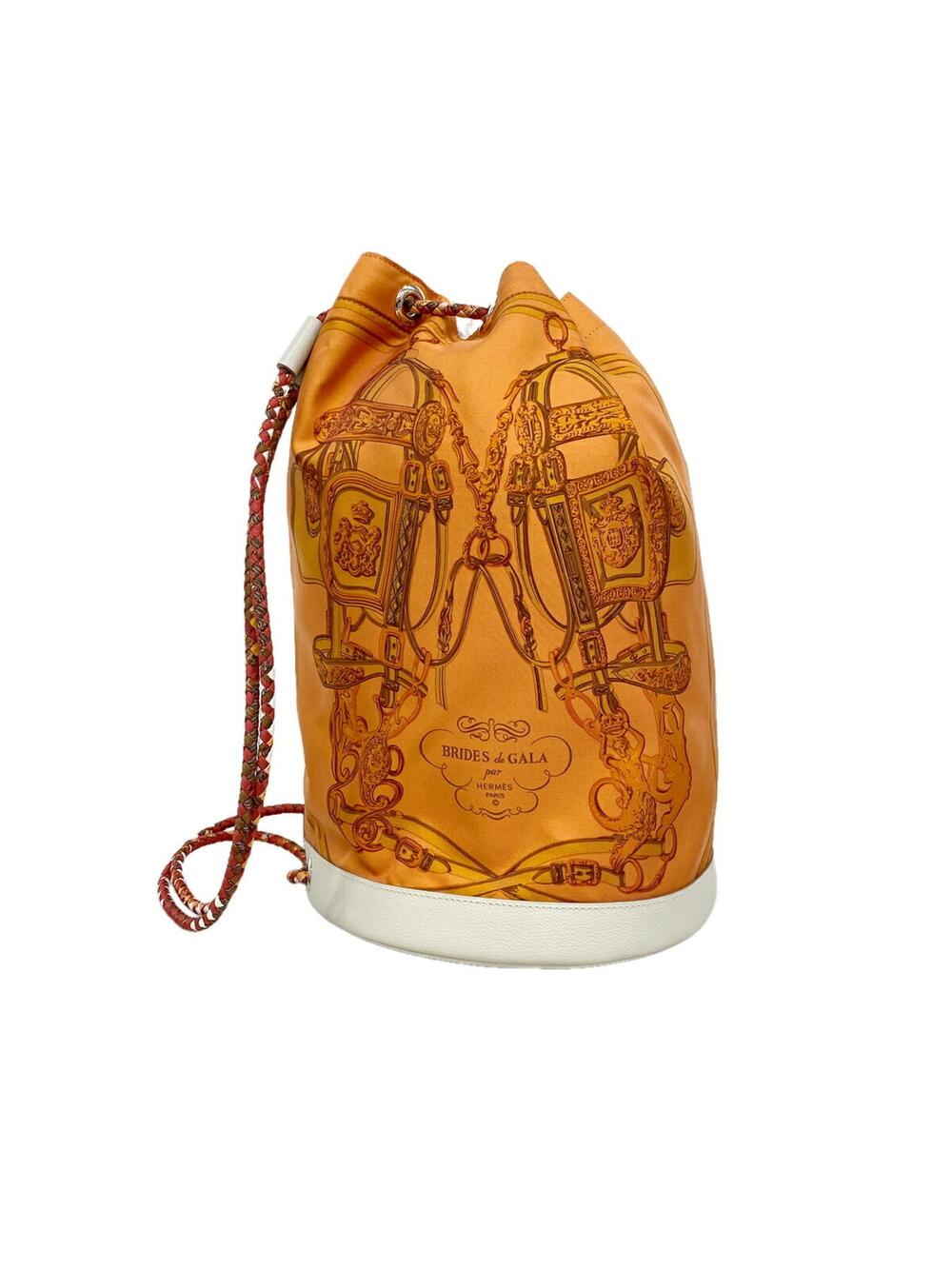 Hermes Soie Cool Handbag Printed Silk #370397H98B